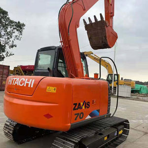Excavatrice d'occasion bon marché Hitachi Zaxis 70 du Japon, machine d'ingénierie et de construction sur chenilles, excavatrice d'occasion Hitachi ZX70 approuvée CE - Product Image 4