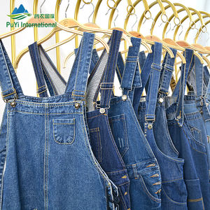 Straight Jeans Suspenders Jumper Slim Ripped Stretch Pants Full Length <strong>Jumpsuit</strong> <strong>Summer</strong> Used Woman Clothing Used Clothes <strong>Uk</strong> - Product Image 3