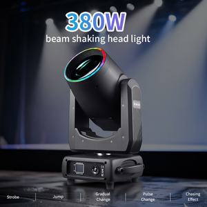 AICPOSE - Luz Móvil Profesional de 380W para Escenarios, Bodas y Fiestas, con Cabezal Móvil DMX - Product Image 2