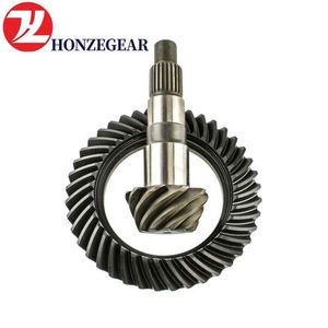 Engranaje cónico en espiral OEM Premium mecanizado personalizado hecho por Honzegear para agricultura y automóvil - Product Image 1