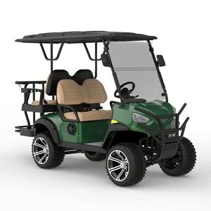 Usine chinoise CE Club Car Golf Cart Pièces 4 places Voiture de golf avec gaz ou électricité - Product Image 3