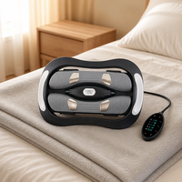 Masseur dorsal pour la protection de la vie privée des agents, à usage domestique, pour les employés de bureau, avec chaleur et pression d'air pour soulager les raideurs lombaires