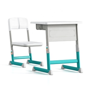 Meubles scolaires, bureau et chaise d'élève en acier durable, mobilier scolaire commercial, ensembles scolaires - Product Image 1