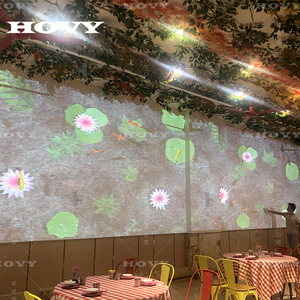 شاشة عرض تفاعلية غامرة قابلة للتخصيص من HOVY بتقنية الإسقاط الضوئي على الأرض/الجدار، شاشة LCD بدقة 1920×1200 مع واي فاي مدمج وألعاب - Product Image 4