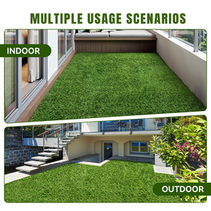 Césped Artificial Ecológico y Duradero de 7*12 Pies, Superficie Antideslizante, Fácil Instalación, Cortable a Medida, para Jardín Exterior - Product Image 3