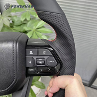Volant en cuir amélioré le plus vendu pour Toyota LC300 LC200 Prado Hilux N70 N80 Fortuner Corolla Camry Yaris RAV4
