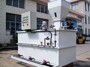 Dissolvant de floculant automatique sans poussière <span class=keywords><strong>DZ</strong></span> pour les stations d'épuration municipales |   Équipement de mélange et d'alimentation chimique sans surveillance - Product Image 6