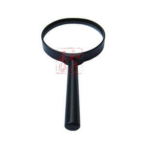 Loupe portative avec poignée en plastique, lentille en verre, diamètre de 75 mm, utilisation en laboratoire d'enseignement - Product Image 4