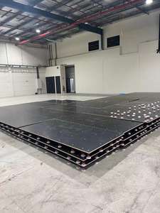 Plancher de compétition standard international plancher de <span class=keywords><strong>gymnastique</strong></span> plancher de bois à ressort pour l'entraînement piste de danse ou compétition - Product Image 3