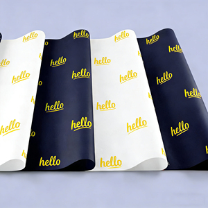 <span class=keywords><strong>Carta</strong></span> <span class=keywords><strong>Velina</strong></span> all'Ingrosso con Logo Personalizzato Stampato per Confezioni Regalo - Product Image 3