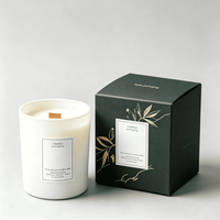 Caja de Embalaje para Velas con Logotipo Personalizado, Económica, de Cartón, para Velas Aromáticas