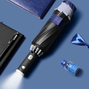 Paraguas con Luz LED de Apertura y Cierre Automáticos, Botella de Vacío con Luz LED y Paraguas con Luz LED - Product Image 1