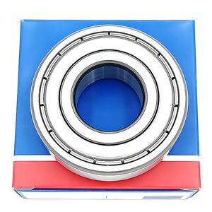Roulement à billes 6206 2RS ZZ C3 à gorge profonde simple rangée, faible bruit, en acier chromé pour ventilateur et machine à laver - Product Image 1