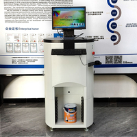 Mélangeur planétaire automatique complet, machine à teinter la peinture, distributeur informatisé compact et efficace