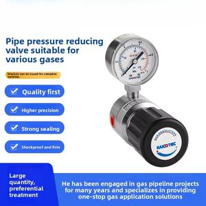 Đầy đủ thông số kỹ thuật cơ hoành điều chỉnh áp suất khí cho Hydrogen <span class=keywords><strong>Oxygen</strong></span> Nitơ với điều khiển bằng tay - Product Image 1