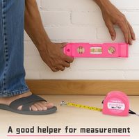 Ensemble d'outils ménagers multi-usages rose de 63 pièces avec sac pour femmes, pour la maison, le garage, le bureau et les dortoirs universitaires