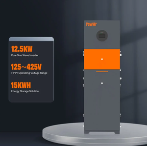 ระบบจัดเก็บพลังงานแสงอาทิตย์ออลอินวันสำหรับบ้าน ESS 12.5KW MPPT พร้อมแบตเตอรี่ 16.1792KWH สำหรับระบบไฟฟ้าแบบแยกเฟส 110V/120V - Product Image 4