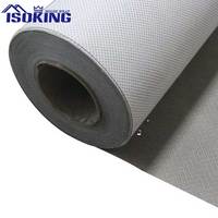 ISOKING Membrane imperméable et respirante pour toit Structure en acier léger Villa, membrane en polyéthylène étanche à l'humidité