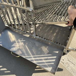 Cages classiques de luxe en acier inoxydable 304 pour chiens Cages modulaires <span class=keywords><strong>Cage</strong></span> d'hôtel pour animaux de compagnie Transporteur de chien en métal fermé dans un emballage en boîte - Product Image 6