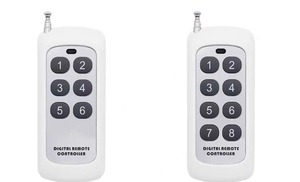 Aismartlink Công suất trung bình đường dài điều khiển từ xa-thâm nhập tường 315/433 MHz Mã học tập cho nhà để xe & cửa con lăn - Product Image 3