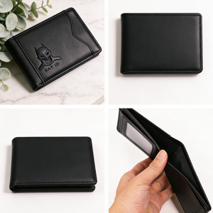 Portafoglio Corto Promozionale in PU con Stampa Digitale di Supereroi Batman, Chiusura RFID, Portatile e Fatto a Mano - Product Image 2