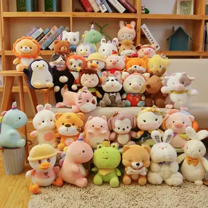 Plush Toy Manufacturer Kids Gift Cute Stuffed Animals Bulk Wholesale Soft Stuffed Plush Dolls animal PP Cotton Wholesale Toys