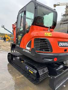 Miniexcavadora Usada Doosan DX55-9C en Buen Estado, Segunda Mano, DX55-9C en Venta, Pocas Horas de Trabajo, DH55 DX60 DH70 DX75 - Product Image 4