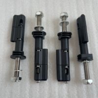 Nouvel ensemble de broches d'installation antivol verrouillables LUXI pour plaque de traction de sauvetage/récupération MaxTrax MKII