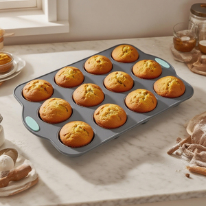 <span class=keywords><strong>Silicone</strong></span> khuôn bánh 8 trong 1 <span class=keywords><strong>Silicone</strong></span> Baking Set cấp thực phẩm <span class=keywords><strong>Silicone</strong></span> Donut Khuôn không dính nhiệt chống Muffin - Product Image 4