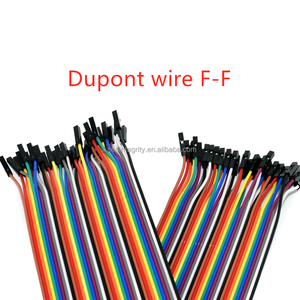 Cable DuPont de 30 cm, 40 pines, F a F, colorido, nuevo en stock, cable de puente hembra a hembra para protoboard - Product Image 3