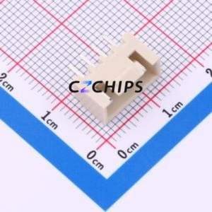 ZX-HA2.54-4PZZ-GW Wire-to-Board Pin Header Through hole Component (THT),P=2.5mm Connector 1x4P 2.5mm Through Hole 4P - Product Image 1