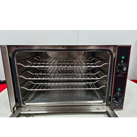 Petit mini four électrique à convection pour cuisine domestique 3 plateaux Circulation automatique d'air chaud Nettoyage facile pour les boulangeries