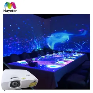 Experience High Technology 3D Holographic Interactive Wall Projection Software Immersive Room Experience Projection