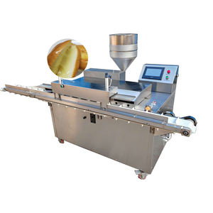 Largement utilisé Machine de remplissage de crème baguette Machine de remplissage de confiture de fruits farcis Machine d'injection de crème croissante - Product Image 1