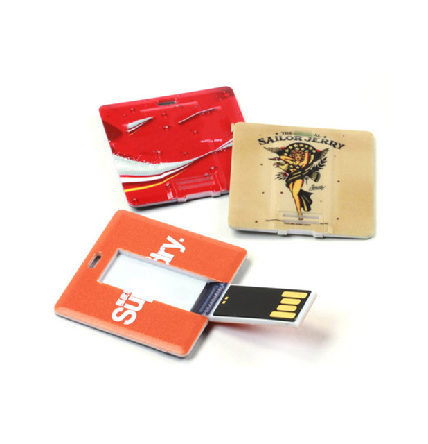 Square Shape Card Plastic Disk Memory Card 32gb 256gb 16gb 8gb 64gb 128gb Stick Promotional Pen Custom Usb Flash Drives