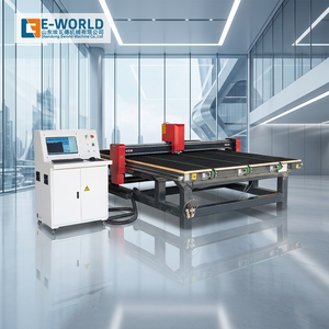 Table de découpe de verre en acier CNC de haute précision, machine de découpe de verre automatique, moteur 380V/220V 12KW, capacité d'épaisseur de 3 à 25 mm - Product Image 1