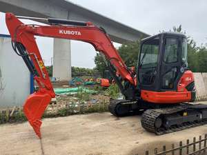 เครื่องขุดดินขนาดเล็กแบบญี่ปุ่นดั้งเดิม5.5ตันเครื่องขุด KubotaU55มือสอง U20ก่อสร้างพร้อมส่งสภาพดี - Product Image 3