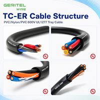 Cable Eléctrico TC-ER para Instalación Expuesta, Cable de Control de Energía con Cubierta de PVC UL1277 y Cobre