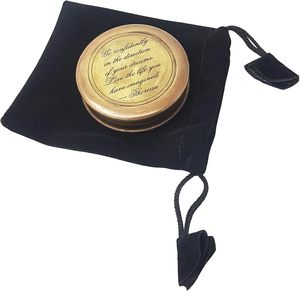 Brass <b>Compass</b> W/<b>antique</b> Finish Hot Selling Vintage Pocket <b>Compass</b> <b>Antique</b> Wholesale price - Product Image 2