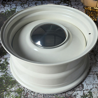 Nouvelles jantes en acier blanc de 20 pouces, design Smoothie Wheel, pour voitures classiques, 20x8J 20x9J 20x10J, PCD 5x108 5x114.3 5x120.65 5x127, revêtement en poudre