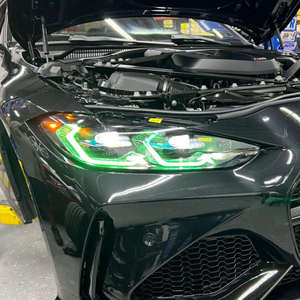 وحدة إضاءة نهارية RGB للسيارات لسيارات BMW G80 M3 G82 G83 M4 2021+ مصابيح أمامية ليزرية عالية الجودة G8X RGB - Product Image 3