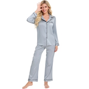 ชุดนอนผู้หญิงแขนยาวขายส่ง คอลเลคชั่นใหม่ประจำฤดูร้อนปี 2026 กางเกงขายาว ชุดลำลอง - Product Image 3