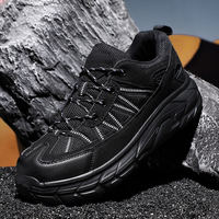 Sepatu Lari Pria Harga Terbaik, Bernapas, Empuk, Anti Selip, Sepatu Olahraga Outdoor, Sepatu Lari Off-road, Ujung Lebar