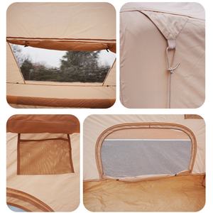 Tenda Gonfiabile per 4-6 Persone Senza Montaggio - 7.<span class=keywords><strong>5</strong></span> ㎡   Tenda da Campeggio Portatile per Tutte le Stagioni, Antivento e Antizanzare - Product Image 4