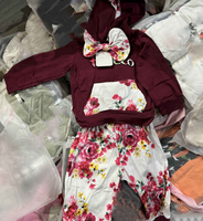 Collection en stock de vêtements d'été pour bébés et enfants (garçons et filles de 0 à 12 ans) en polyester/coton – Lot en gros
