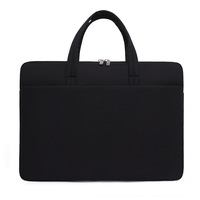Sac d'ordinateur portable de haute qualité pour hommes et femmes, simple, léger et personnalisable avec logo.