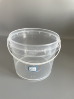 Seau de récipient en plastique Transparent 3l réutilisable pour capsules de café de Style différent