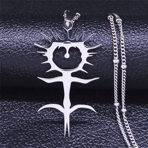 ต่างหูห่วง Goth ghostemane สแตนเลสจี้ผีเครื่องประดับเครื่องราง - Product Image 1