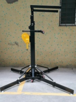 Torre de Elevación para Altavoces de 300 KG, Soporte de Elevación para Altavoces de Manivela de Alta Resistencia, para Line Array, Altavoz