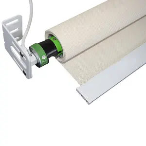 pvc roller blind motorized Fast selling high-end top quality roller blind motorized with remote cont rolling curtain motor